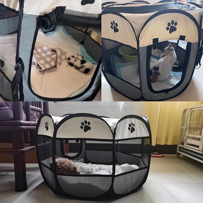 Corral Plegable para Mascotas