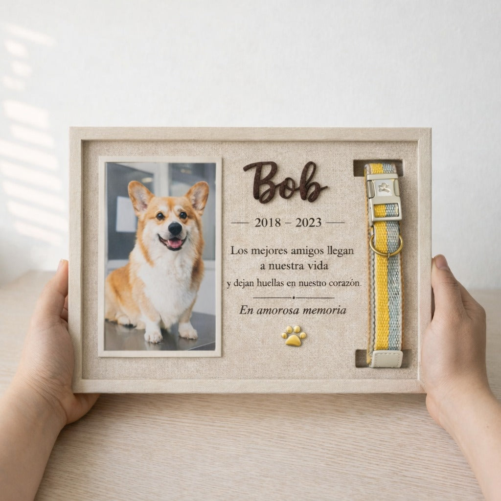 Cuadro Conmemorativo Personalizado para Mascotas