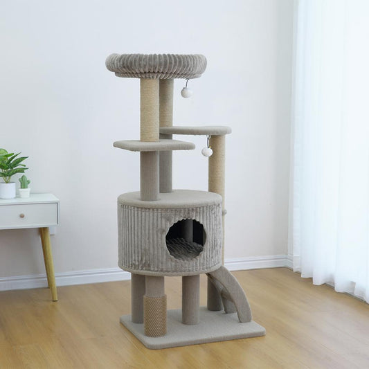 Cat Haven Torre de Entretenimiento y Descanso para Gatos (5 Niveles)