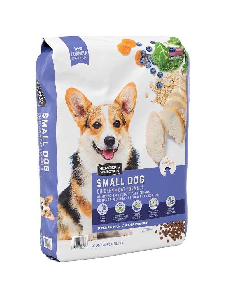 Alimento para Perro Raza Pequeña Sabor Avena y Pollo 9.07 kg / 20 lb Member's Selection