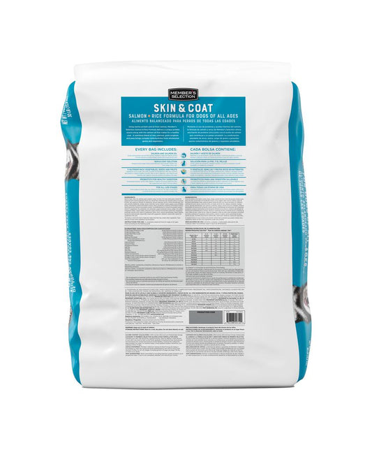 Alimento para Perro Formula de Salmón y Arroz 13.6 kg / 30 lb Member's Selection