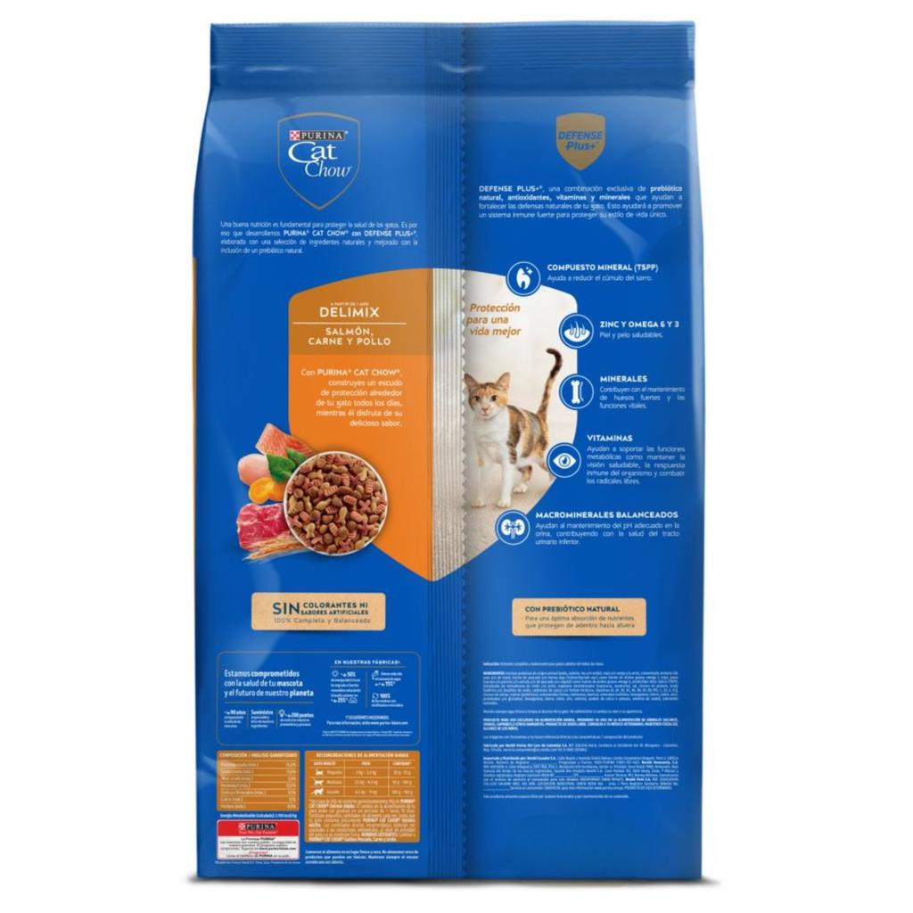 Cat Chow Alimento para Gatos Adultos Delimix 10 kg